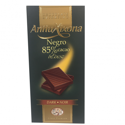 ANTIUXIXONA Czekolada Gorzka Negro 85% Kakao 100g