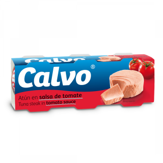 CALVO Tuńczyk w Sosie Pomidorowym 3x80g