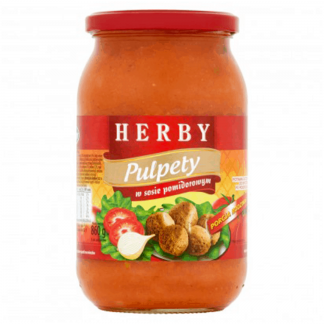 HERBY Pulpety w Sosie Pomidorowym Słoik 900g
