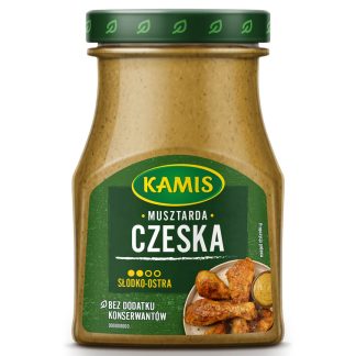 KAMIS Musztarda Czeska Słoik 180g