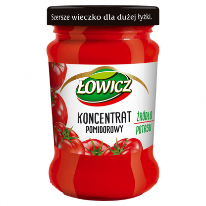 ŁOWICZ Koncentrat Pomidorowy Słoik 190g