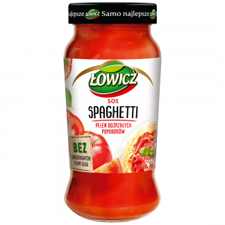 ŁOWICZ Sos Spaghetti Słoik 350g