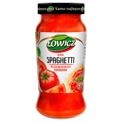 ŁOWICZ Sos Spaghetti Słoik 500g
