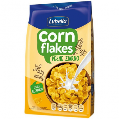 MLEKOŁAKI Płatki Śniadaniowe Corn Flakes Pełnoziarniste 250g