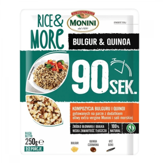 MONINI RiceMore Kasza Bulgur i Quinoa 250g