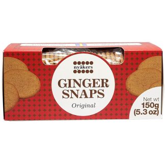 Nyakers Ginger Snaps Original Ciasteczka Imbirowe Korzenne Edycja Limitowana 150g