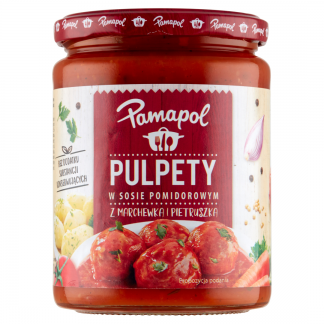 PAMAPOL Pulpety w Sosie Pomidorowym 500g