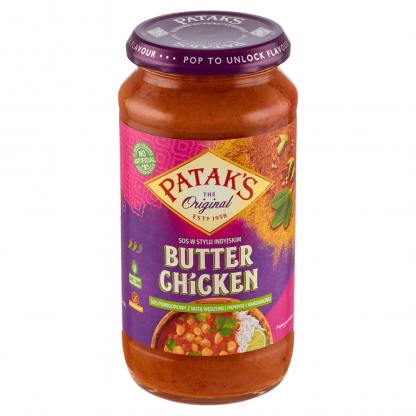 PATAKS Indyjski Sos Pomidorowy Butter Chicken 450g