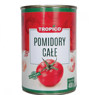 TROPICO Pomidory Całe Bez Skóry 400g