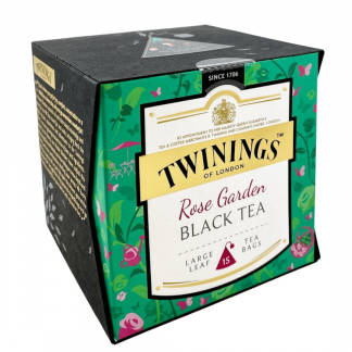 TWININGS Herbata Czarna Rose Garden Black Tea 15 Piramidek