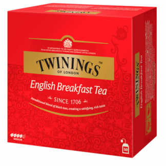 TWININGS Herbata English Breakfast 100g (50 torebek)