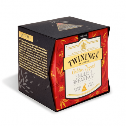 TWININGS Herbata Golden Tipped English Breakfast 15 Piramidek