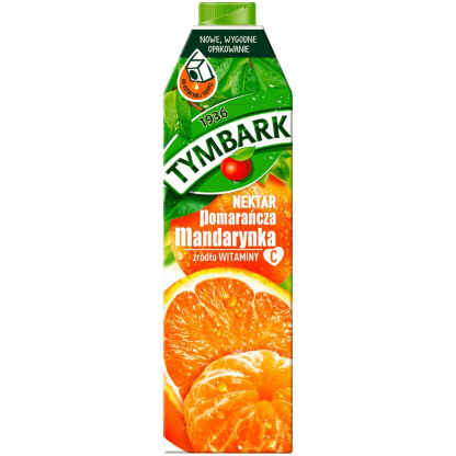 TYMBARK Nektar Pomarańcze z Mandarynkami 1L