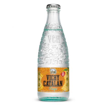 VICHY-CATALAN-Woda-smakowa-Pomarańcza-butelka-szklana-250ml