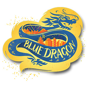 logo blue dragon